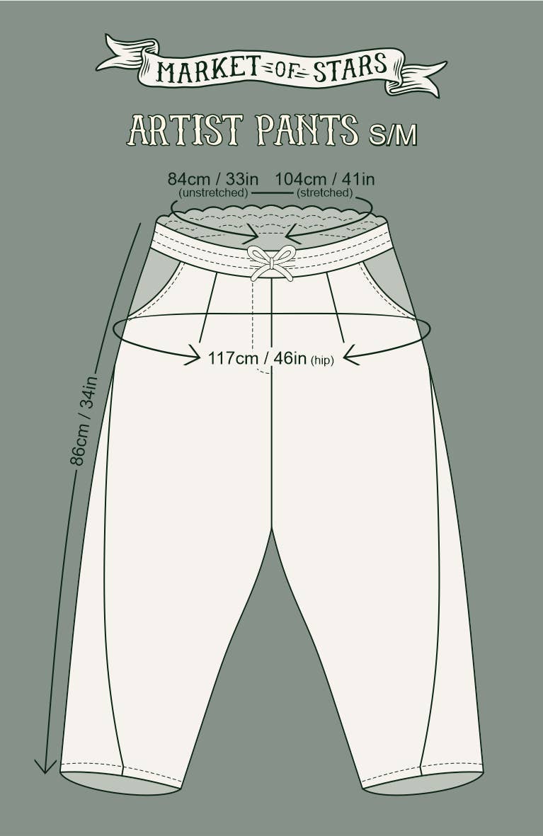ARTISTS PANTS - FLIGHT OF FANCY