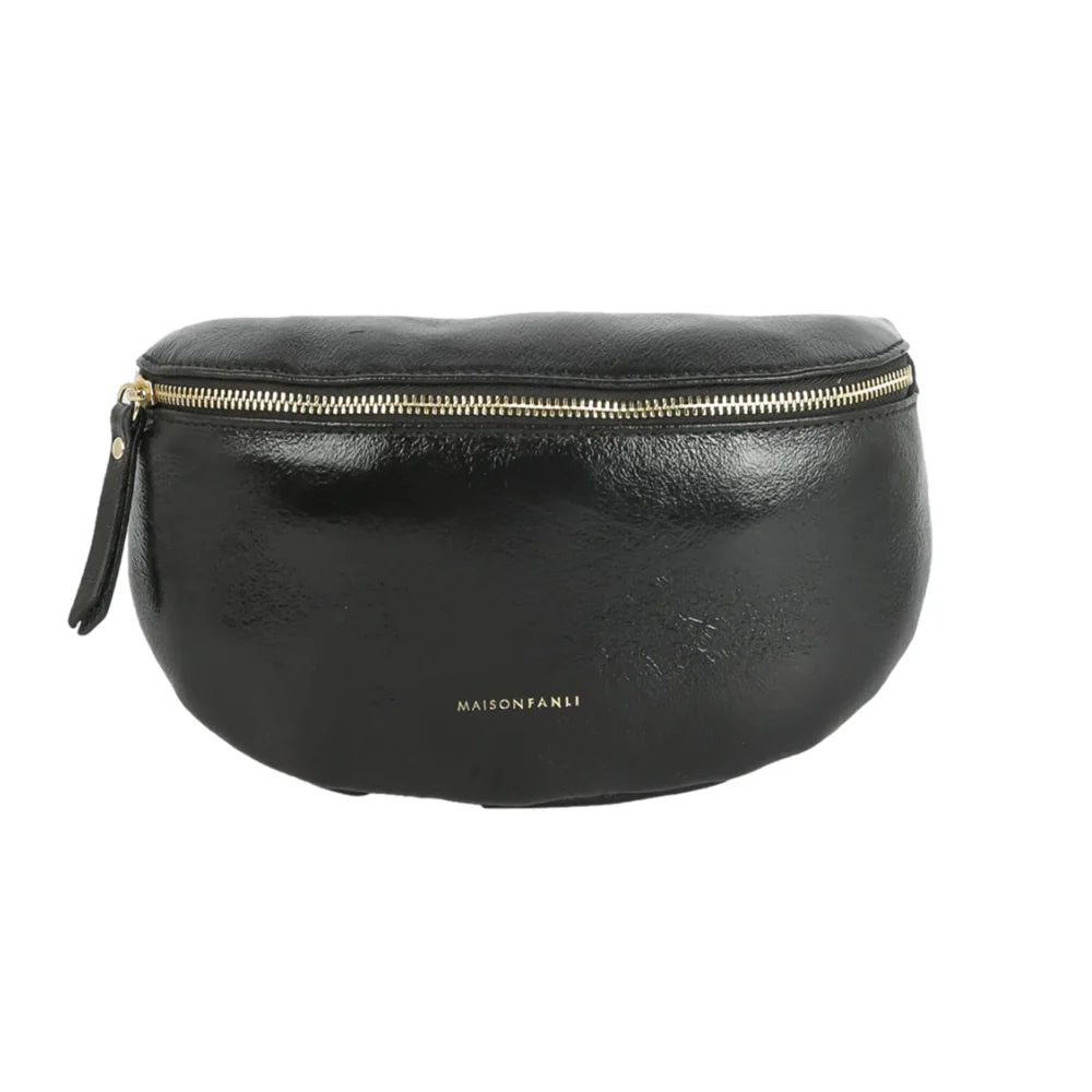 METALLIC BUM BAG -  MIDNIGHT