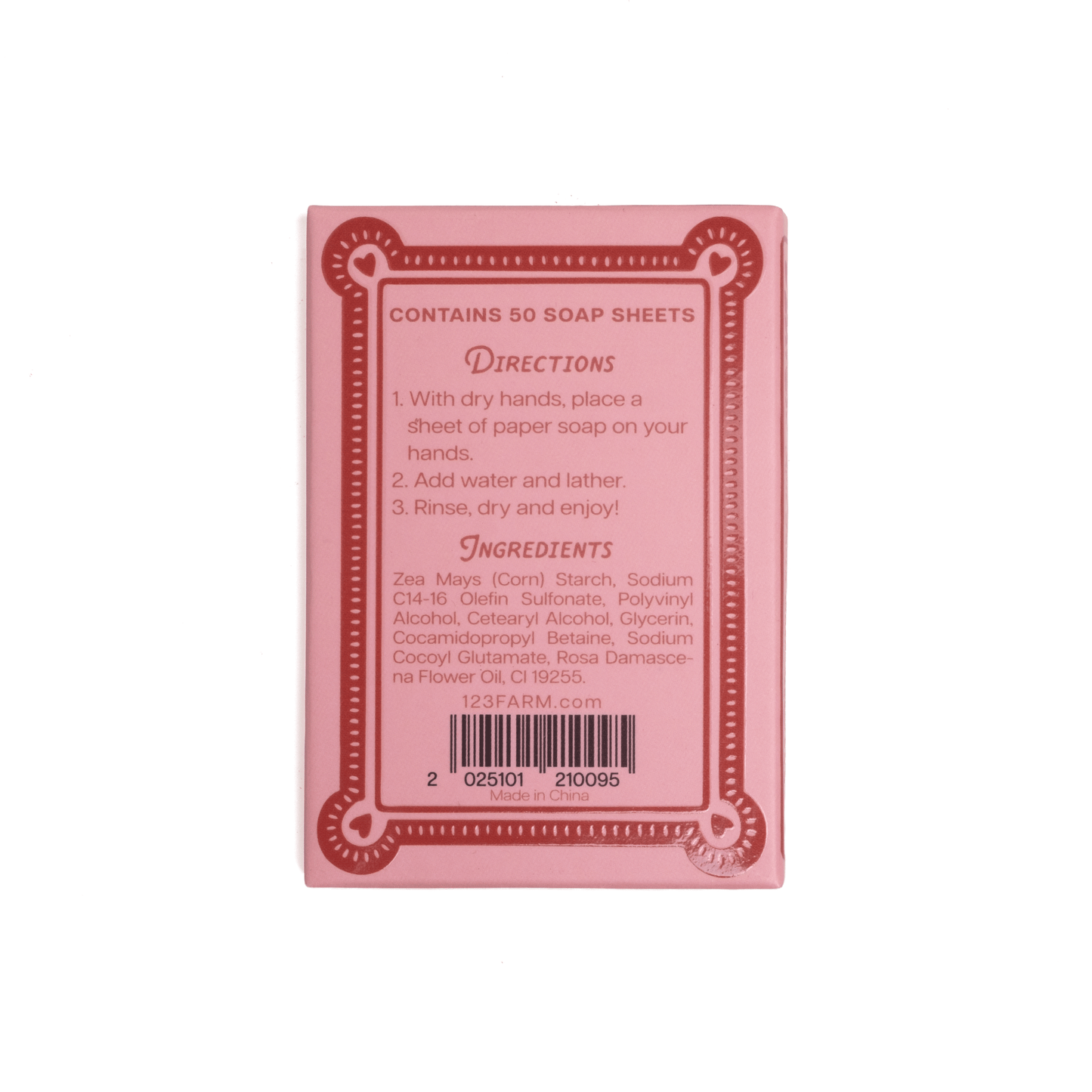 PAPER SOAP - ROSE LOVE EDITION