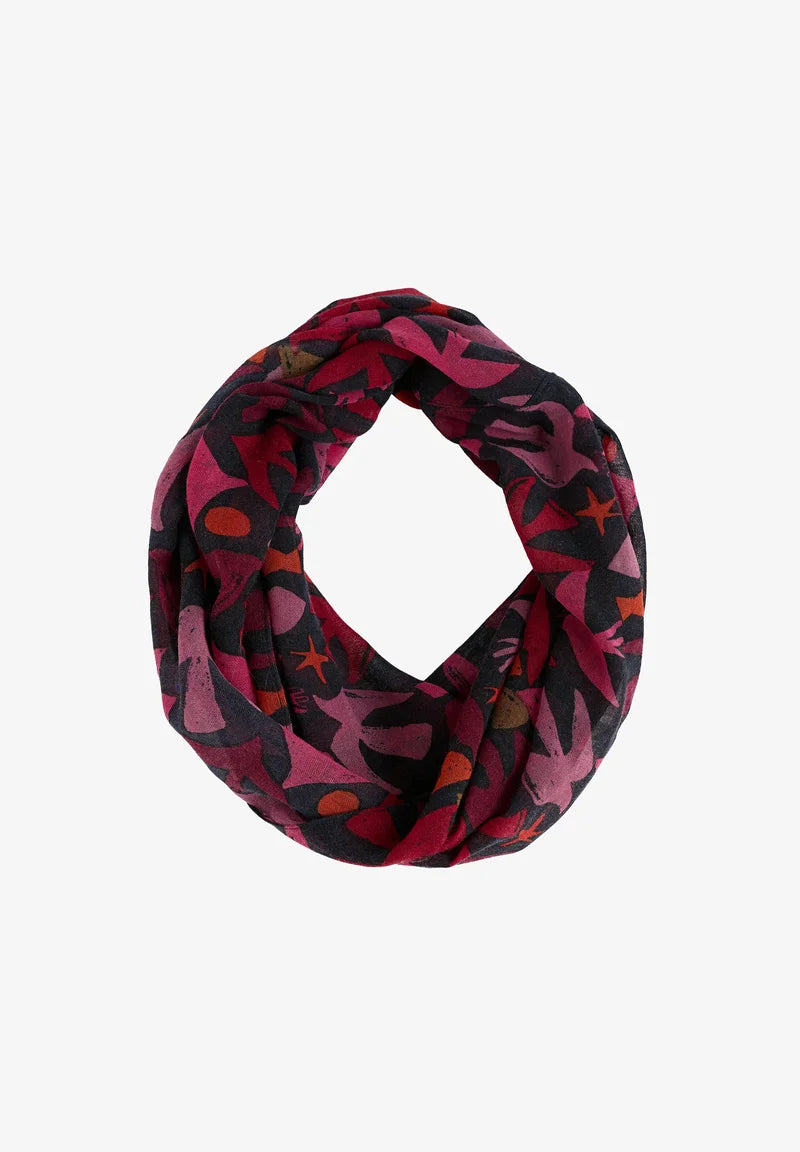 PRETTY CIRCLE SCARF - PAPER BIRDS JAM