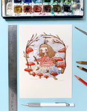 Load image into Gallery viewer, What Lurks in the Woods - A5 Print