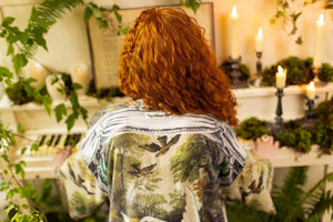 PIXIE CROPPED DUSTER - THEATRE OF DREAMS WITH SWAN