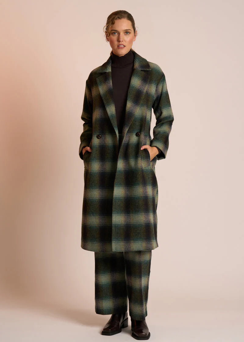 SAXON COAT - RIVER CHECK