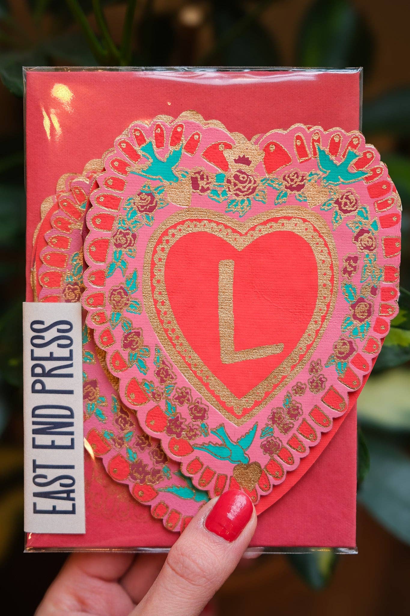 LOVE CONCERTINA GREETING CARD