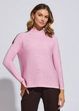 Load image into Gallery viewer, OTTOMAN FUNNEL NECK KNIT TOP - FONDANT
