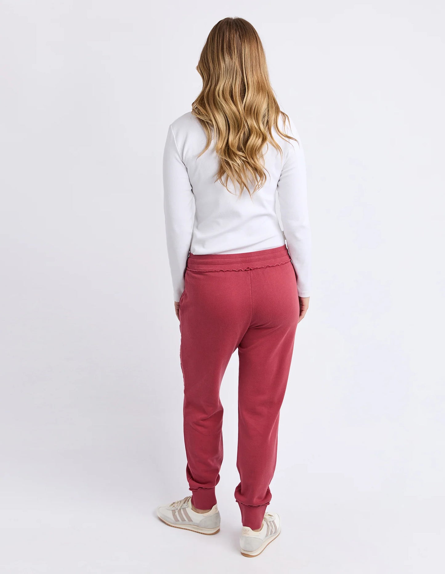 SIMPLIFIED TRACK PANT - RUST