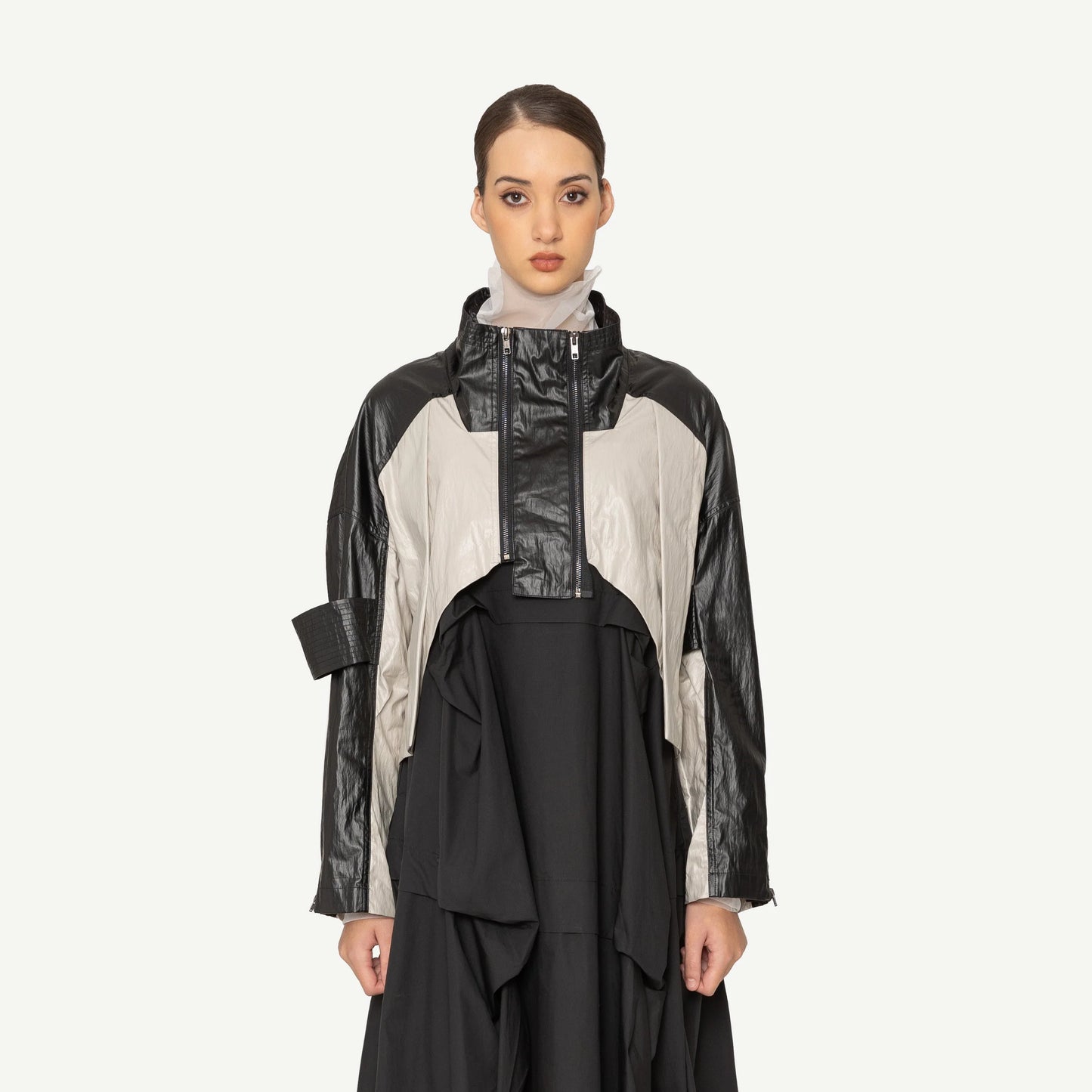 AEON JACKET - BLACK & STONE
