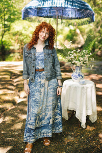 SLIP DRESS - LET THE LIGHT IN BOHEME