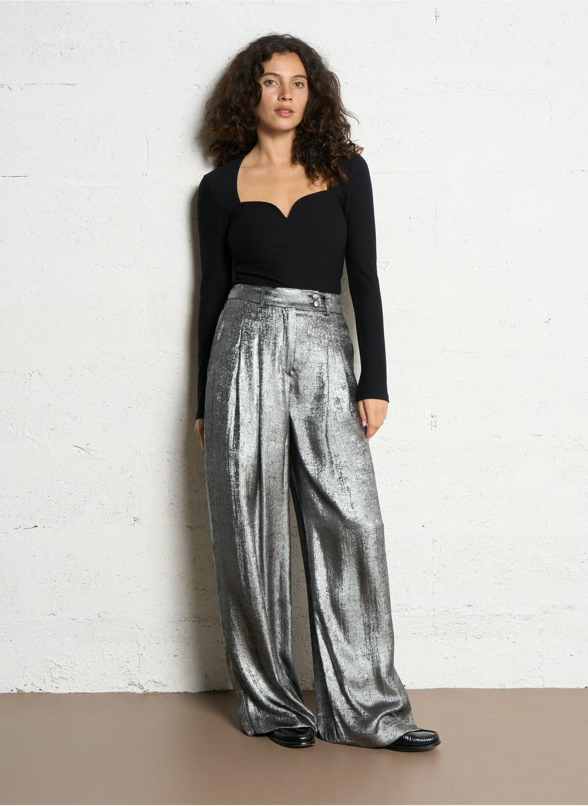 UXIA WOMAN PANT - SILVER