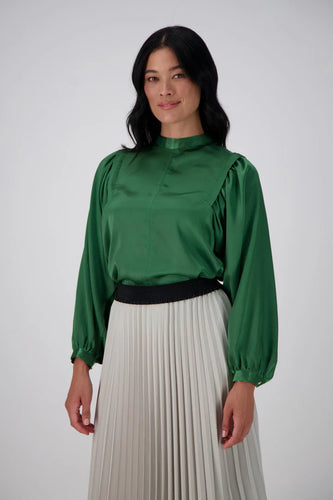 MOONSHINE BLOUSE - GREEN