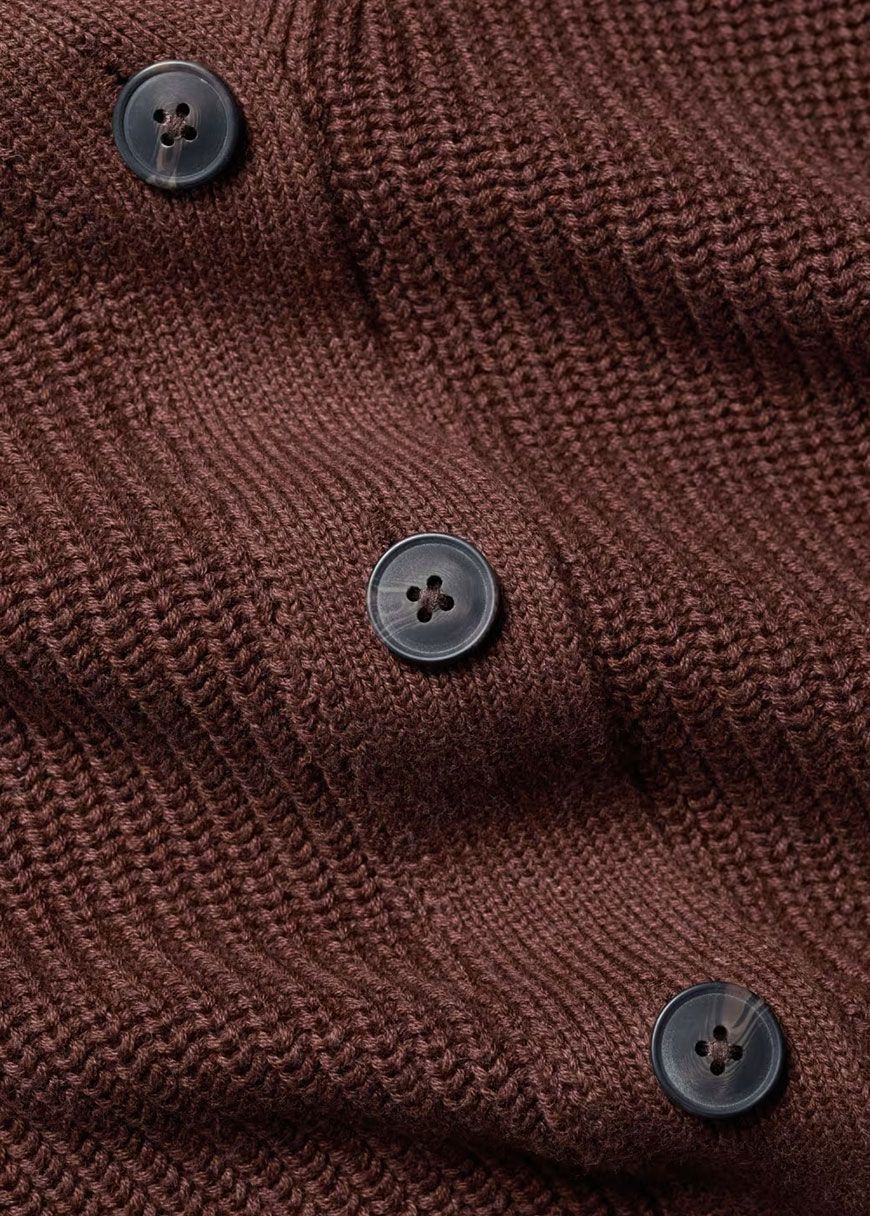 WINDING CREEK CARDIGAN - COCOA