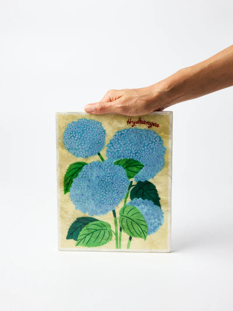 MARKET WALL ART - HYDRANGEA