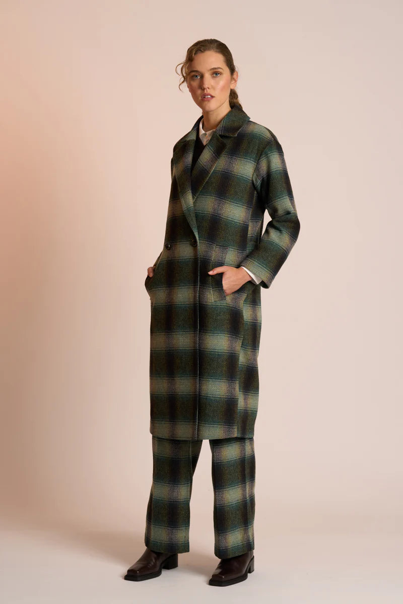 SAXON COAT - RIVER CHECK