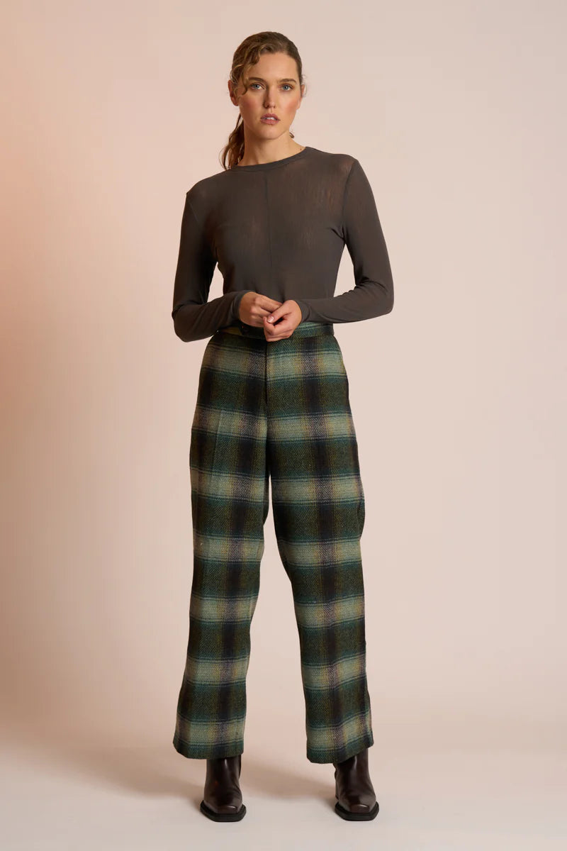 SAXON PANT - RIVER CHECK