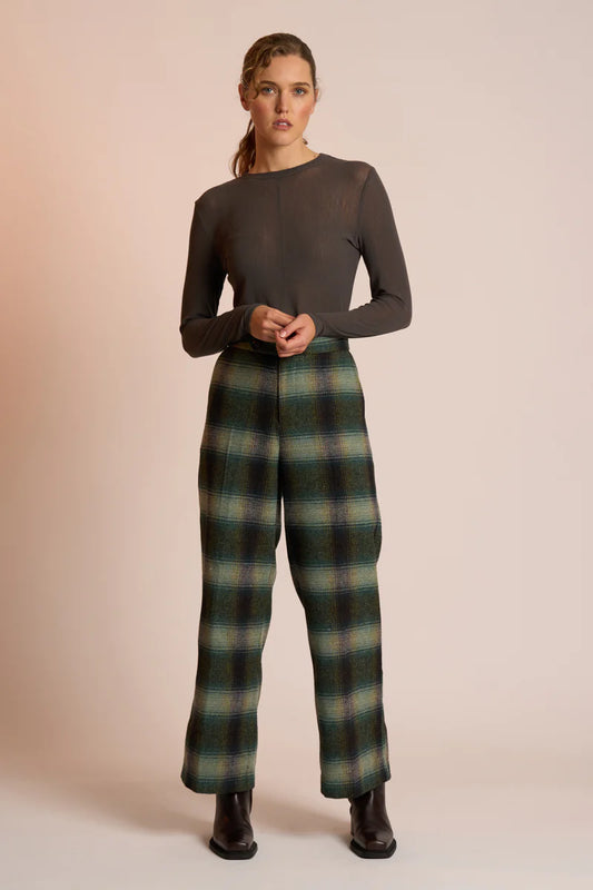 SAXON PANT - RIVER CHECK