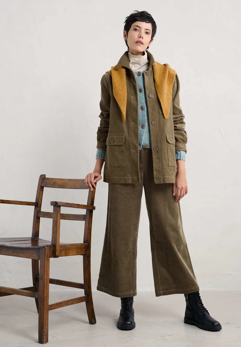 ASPHODEL TROUSER - DARK SEAGRASS