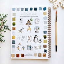 Load image into Gallery viewer, WINTER WATERCOLOUR WORKBOOK