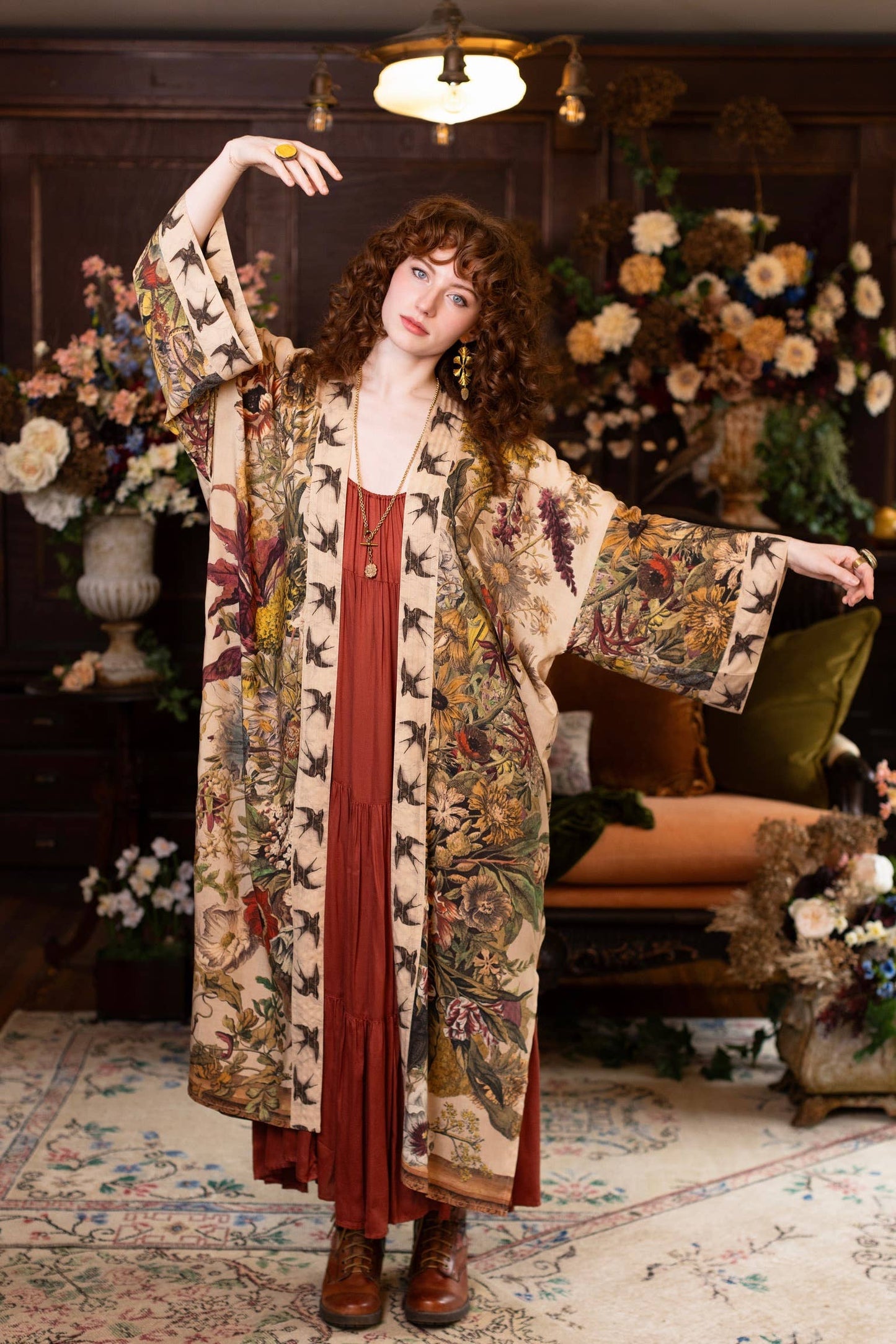 GOLDEN HOUR OPERS DUSTER ROBE