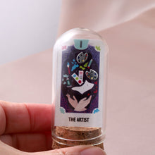 Load image into Gallery viewer, THE ARTIST - SILVER PAINTER PALETTE EARRINGS