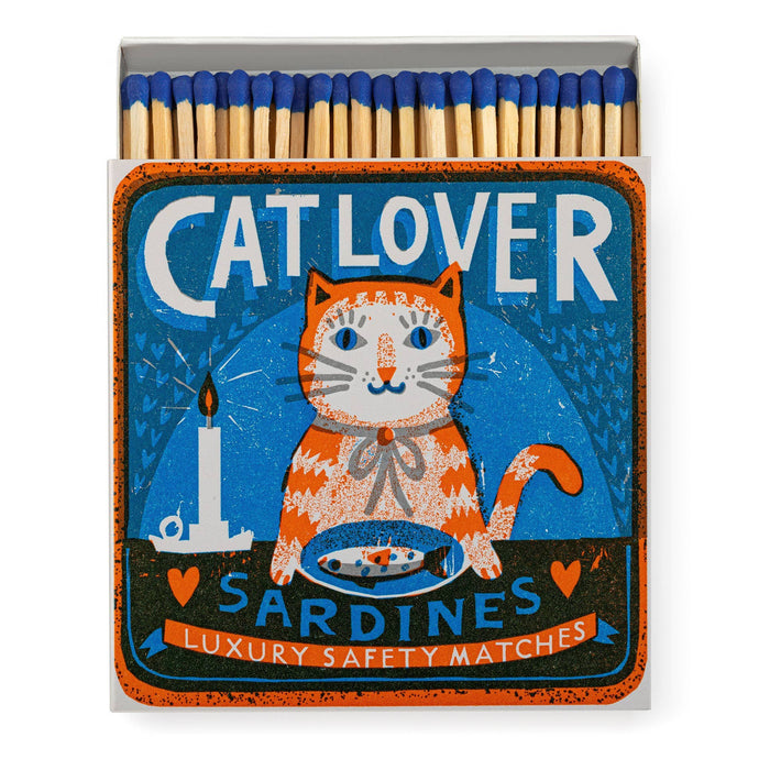 CAT LOVER |SQUARE MATCHBOXES
