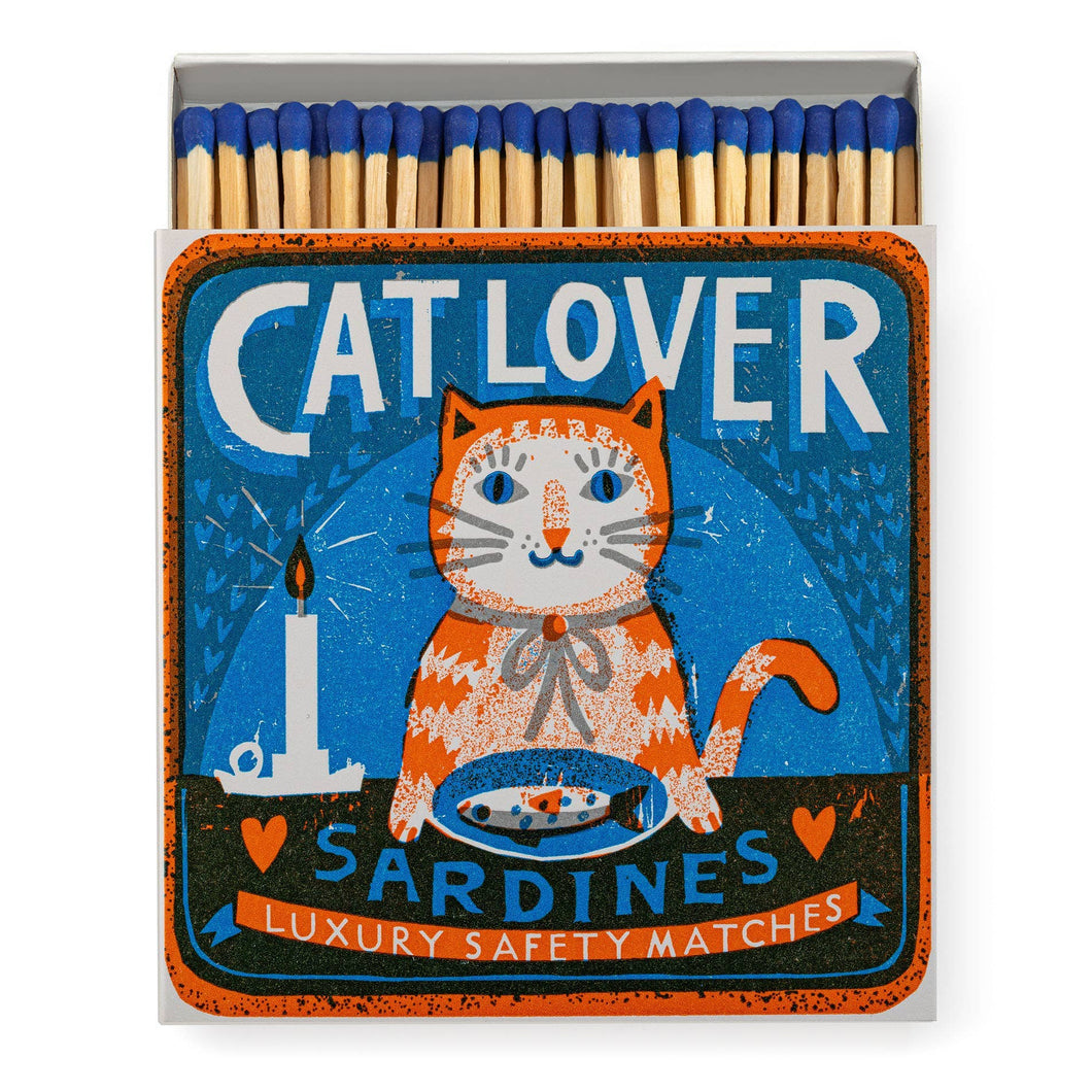CAT LOVER |SQUARE MATCHBOXES