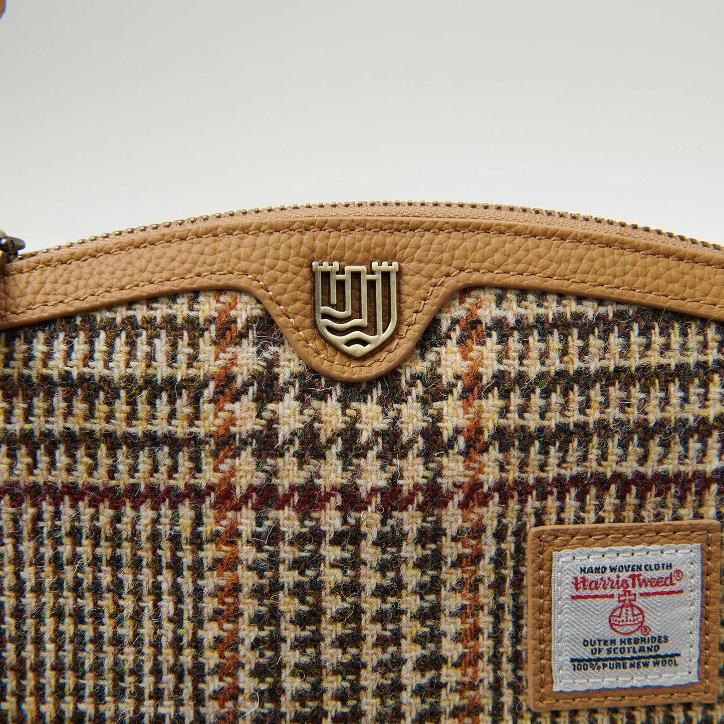 THE AILSA - BEIGE DOGTOOTH