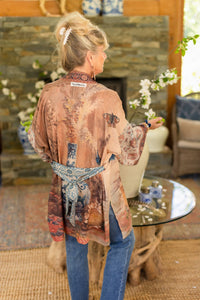 MATINÉE DUSTER KIMONO - THE STORYTELLER w/ Chinoiserie