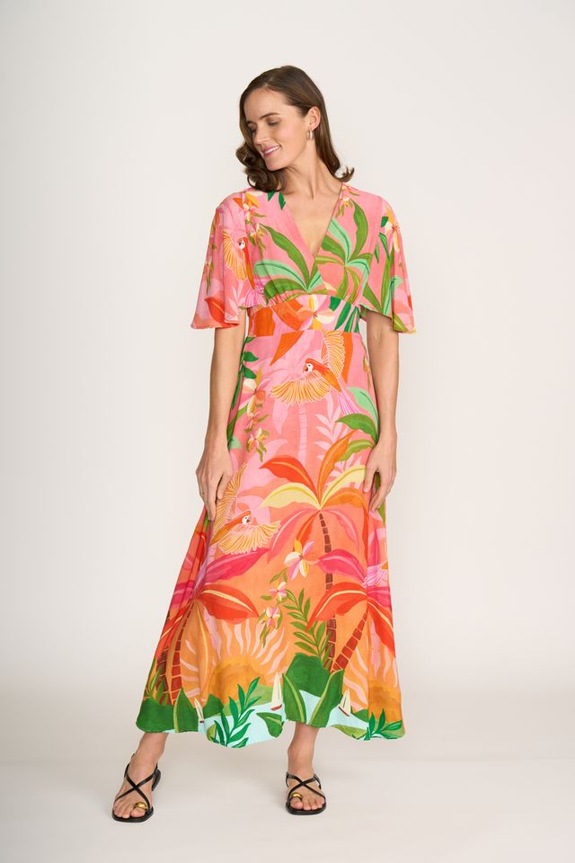 RACE FAVOURITE DRESS - SUN-KISSED