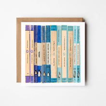 Load image into Gallery viewer, PENGUIN BLUE - BLANK GREETING CARD