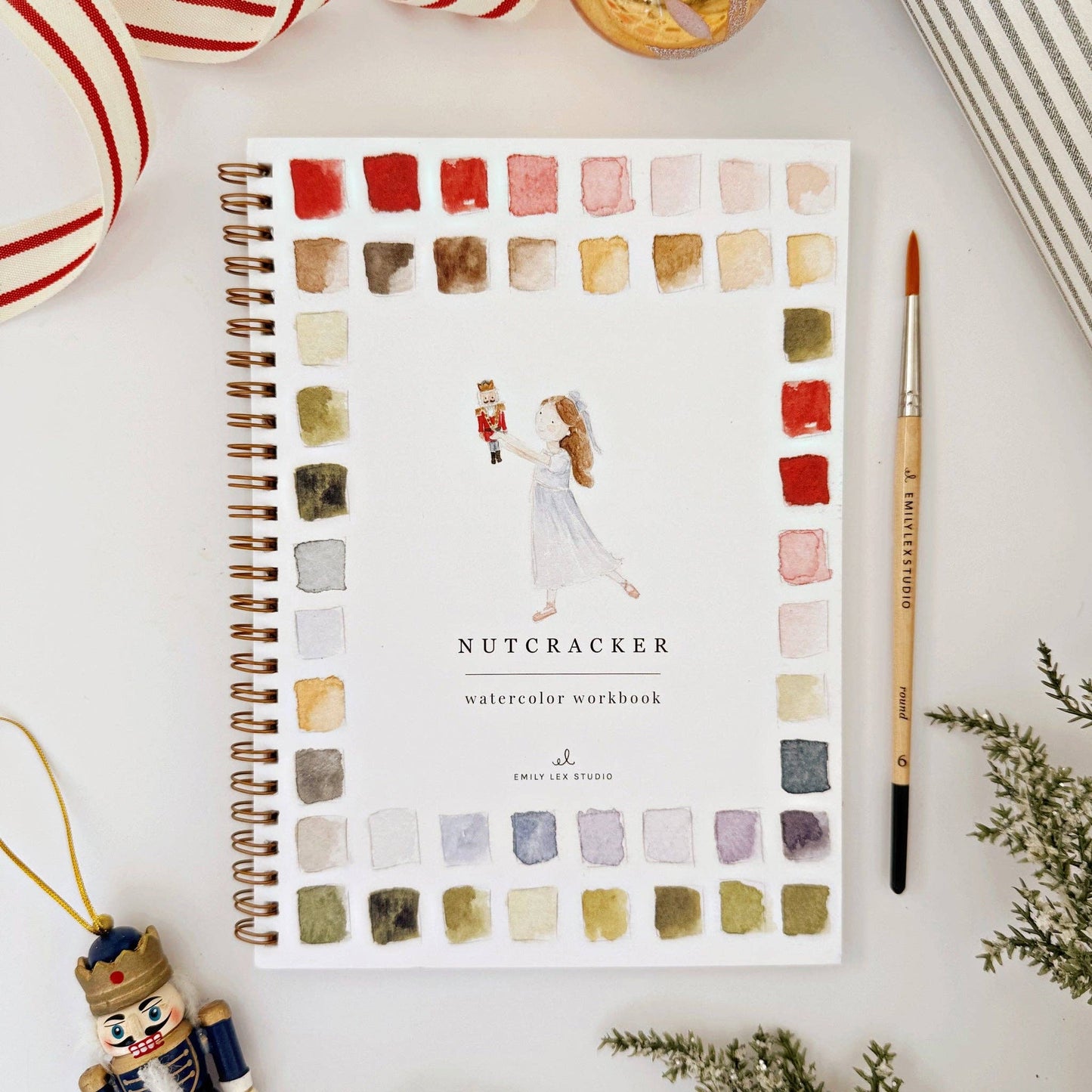 NUTCRACKER WATERCOLOUR BOOK