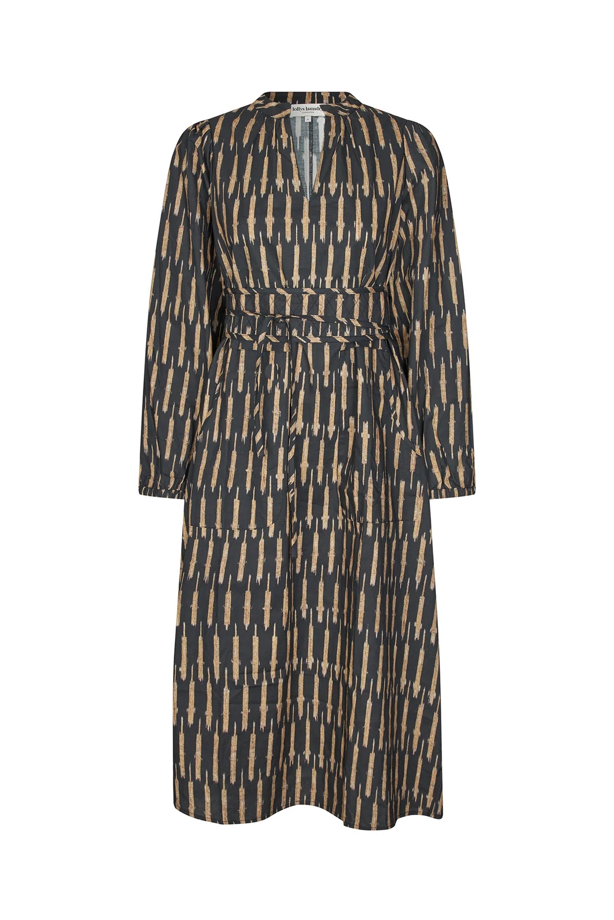 PARIS MIDI DRESS - BLACK