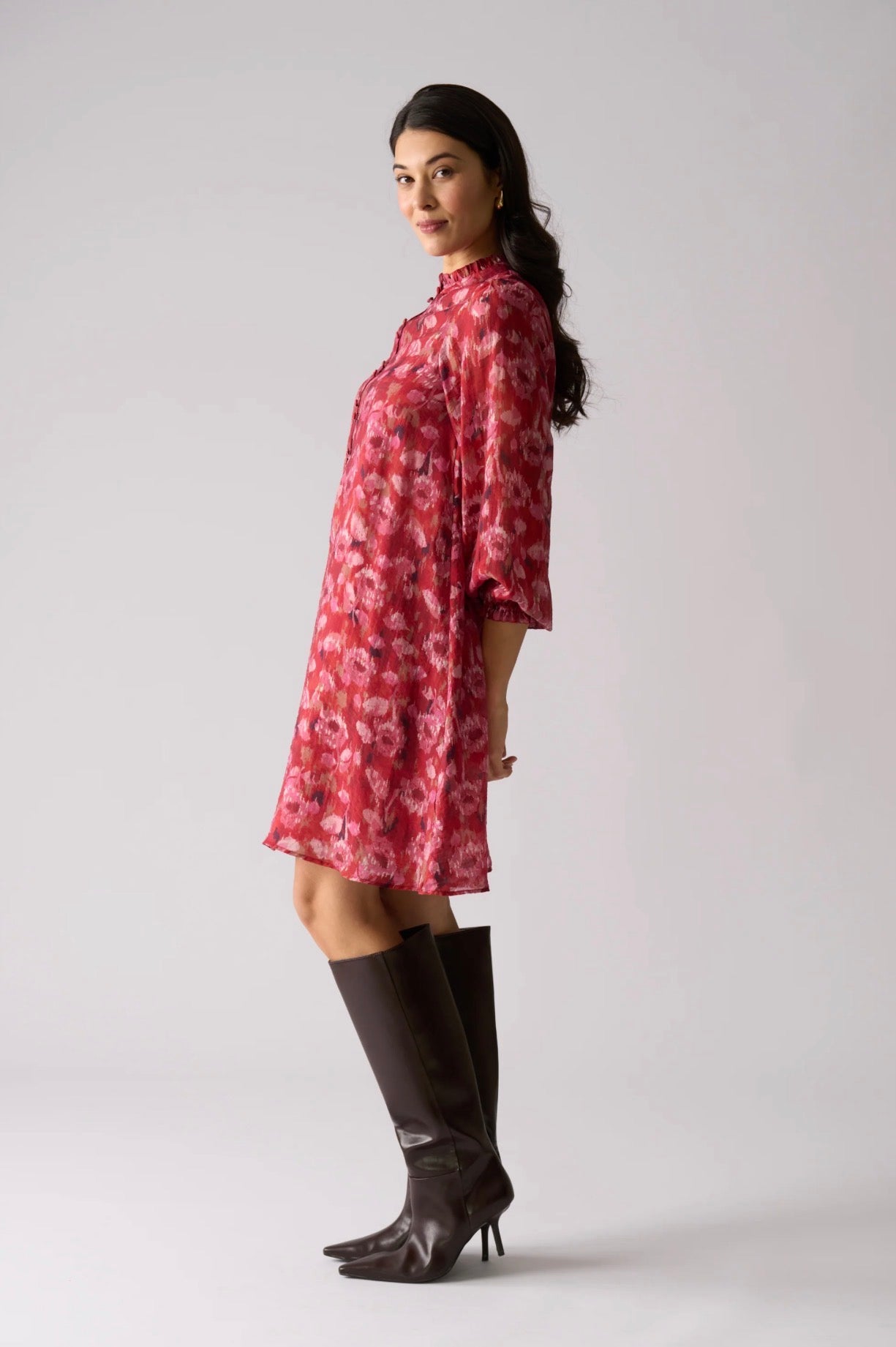 CUTE PAIR DRESS - WINTER BLOOMS