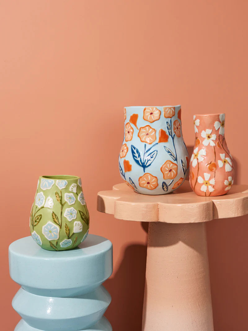 JUNIPER VASE - GREEN