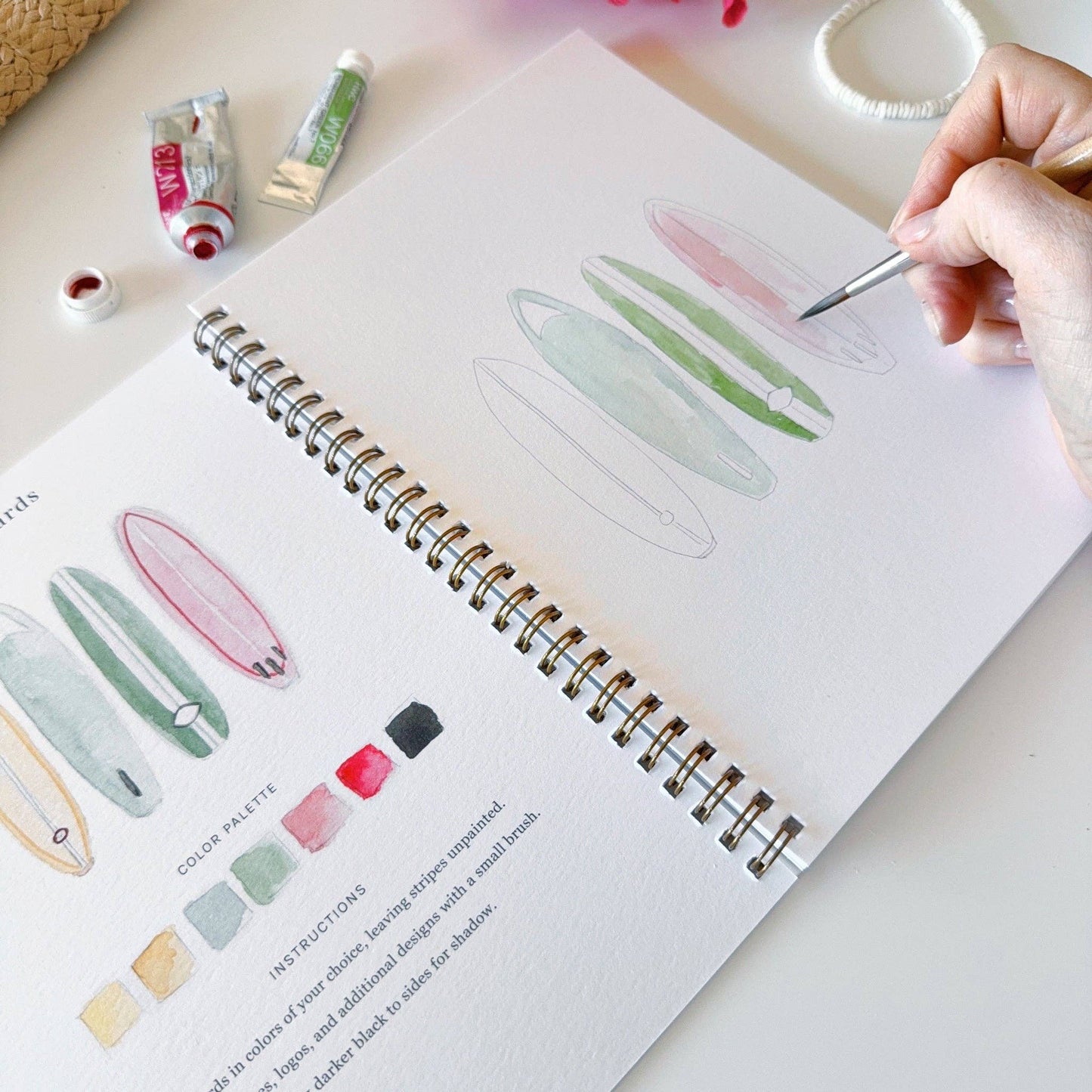TROPICAL WATERCOLOUR BOOK