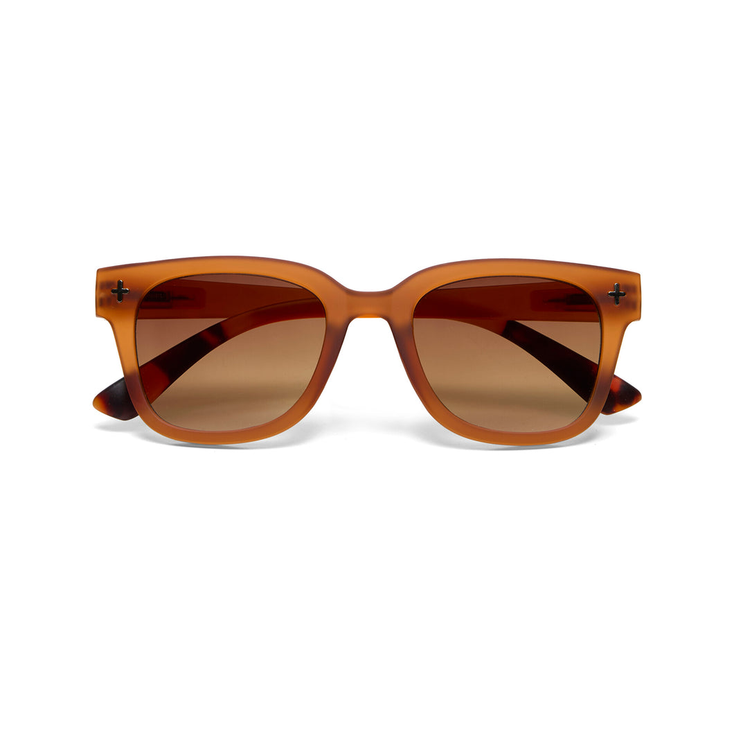 GIOVANNI UNISEX SUNGLASSES - BROWN