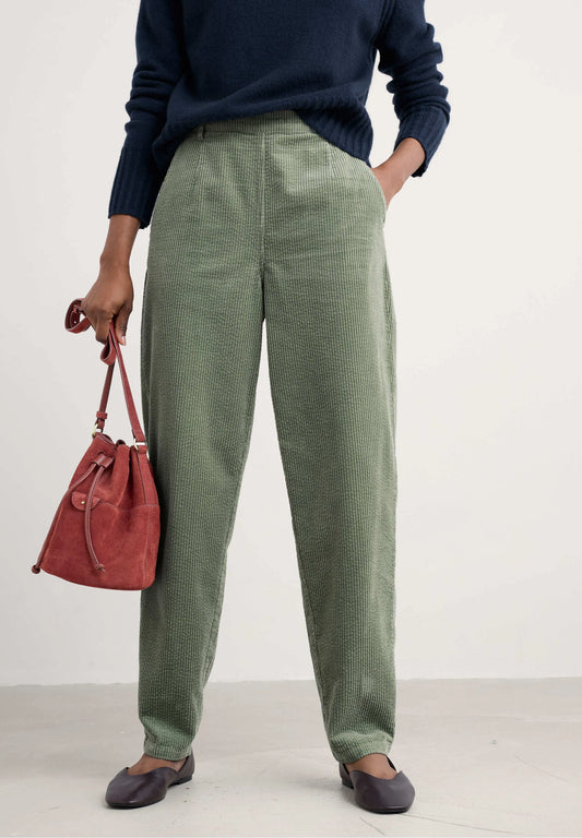 TRETHORNES TROUSER - DUSKY GREEN