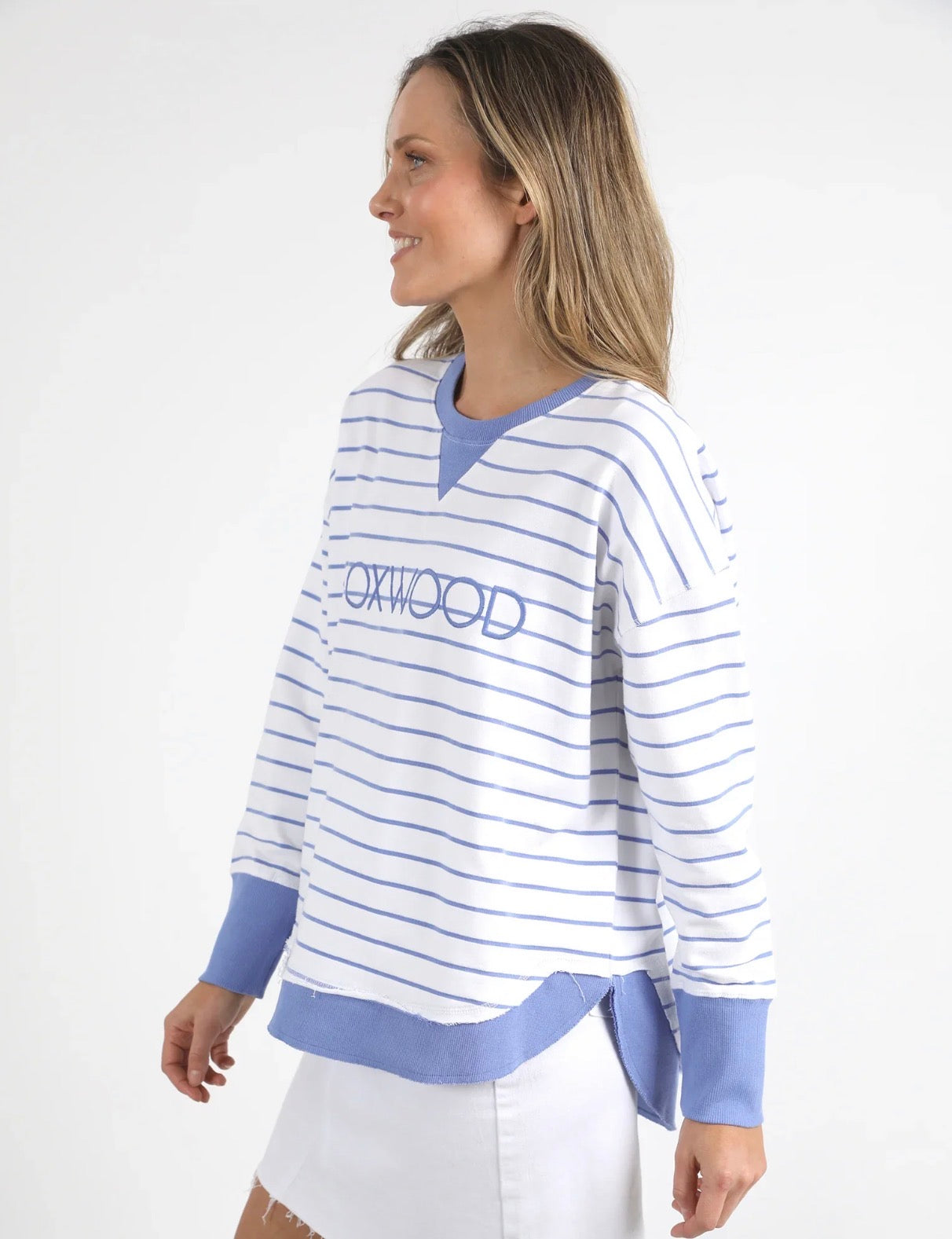 SIMPLIFIED CREW - STRIPE