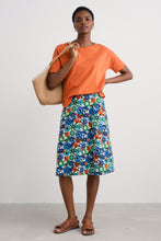 Load image into Gallery viewer, ROSE SKIRT - SCREENPRINT FLORAL CHALK