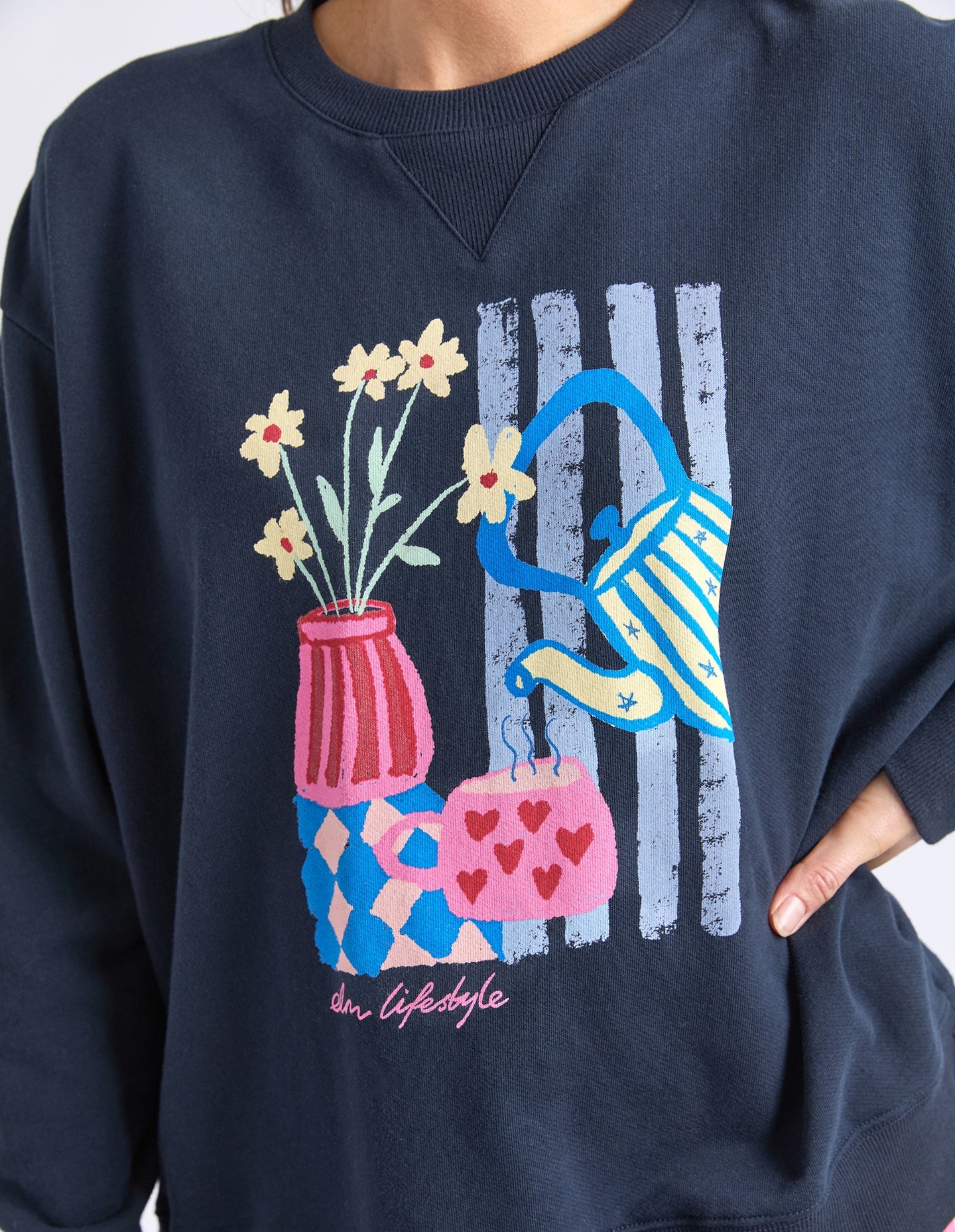FILL YOUR CUP CREW - NAVY