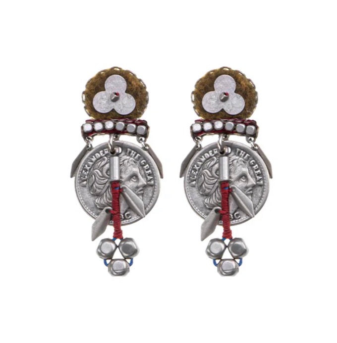 BRONZE METAL EARRINGS - TWINKLE SET