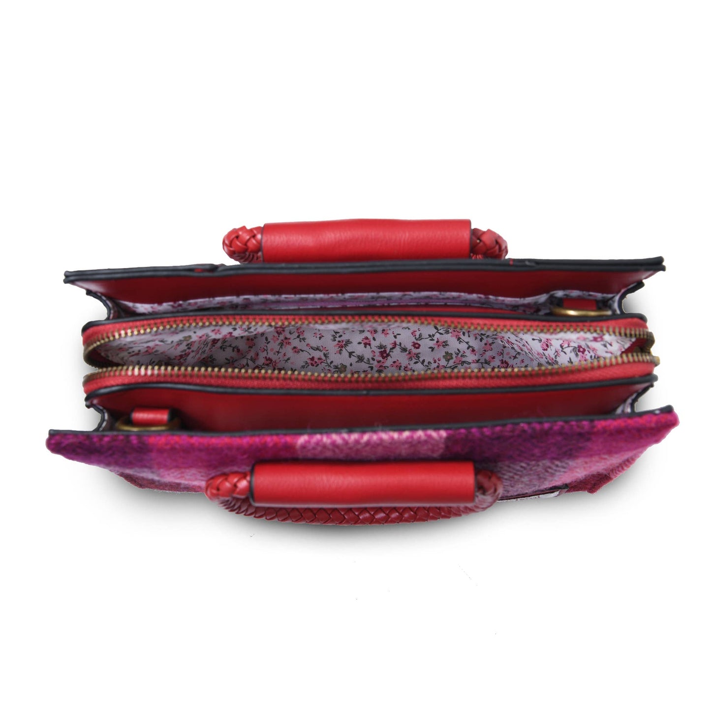 THE ARRAN TOTE - FUCHSIA TARTAN