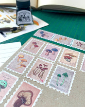 Load image into Gallery viewer, Vintage Mushroom Volume I - Stamp Washi Tape