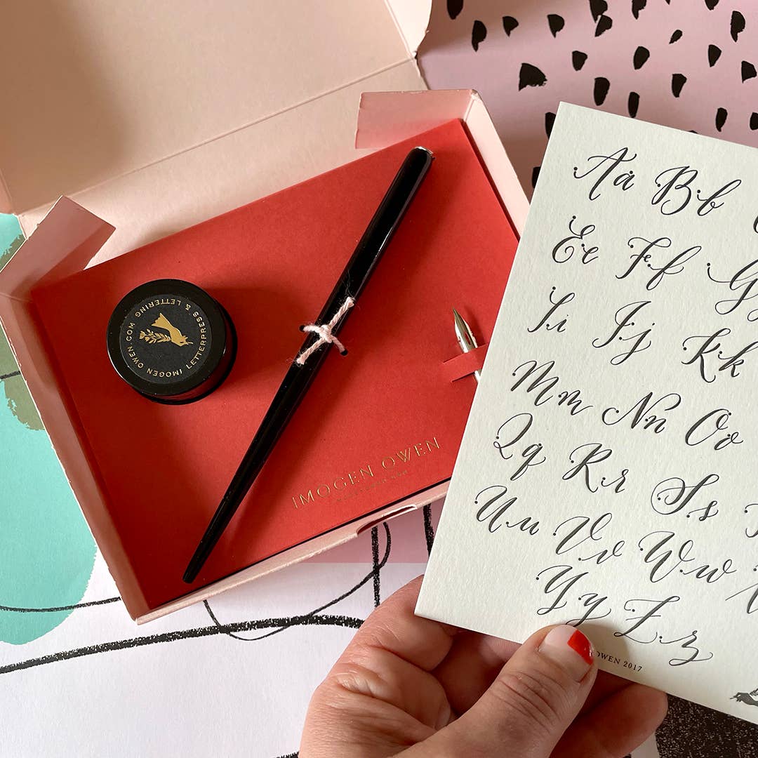 MODERN CALLIGRAPHY ESSENTIALS SET BLUE