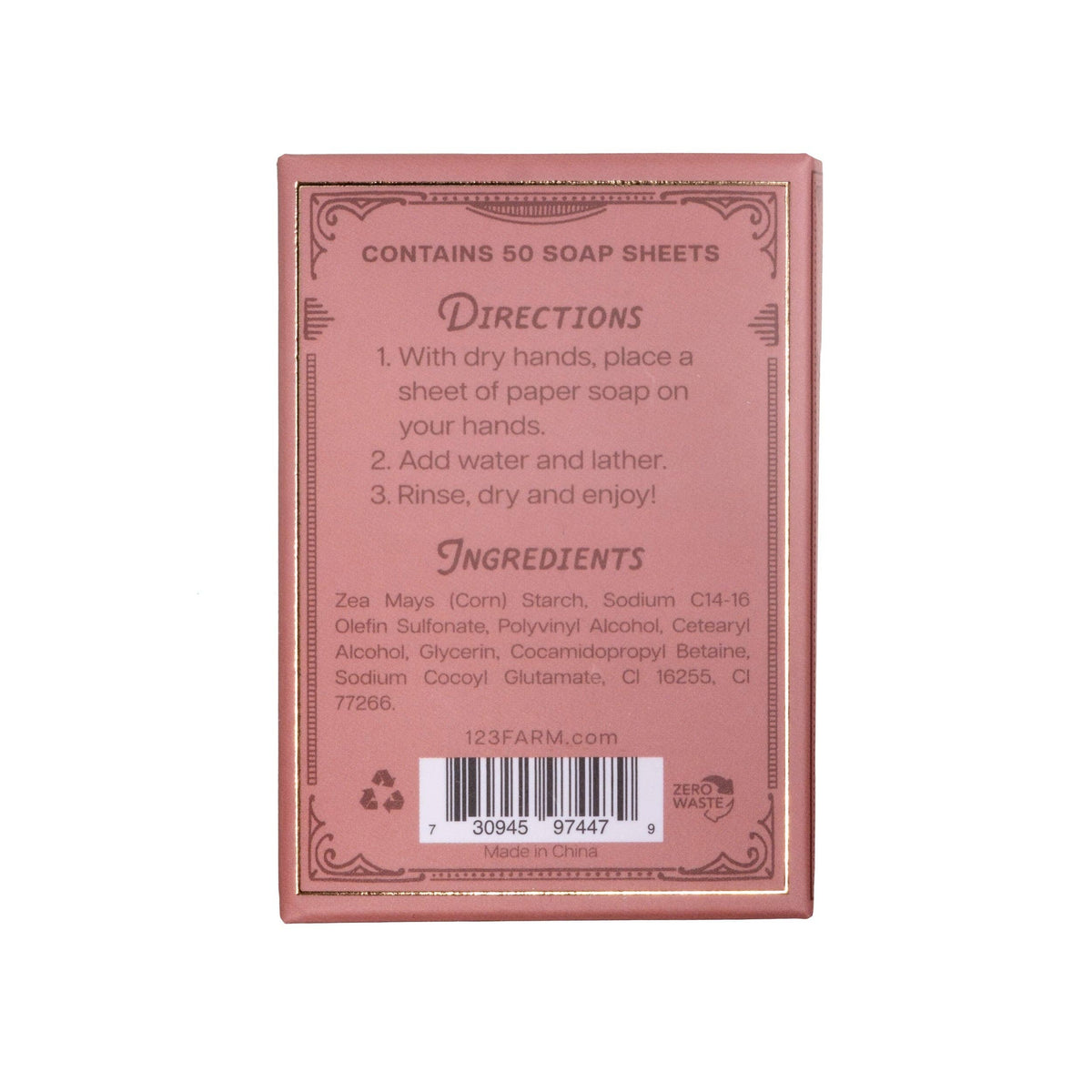 PAPER SOAP - JOSHUA TREE - DESERT RAIN WILD MARIGOLD