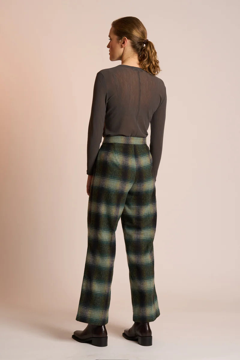 SAXON PANT - RIVER CHECK