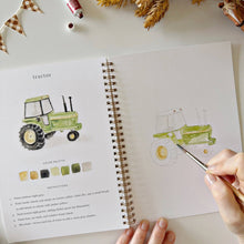 Load image into Gallery viewer, FARM WATERCOLOUR WORKBOOK