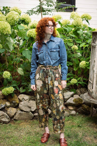 ARTISTS CROPPED PANTS - I DREAM IN FLOWERS