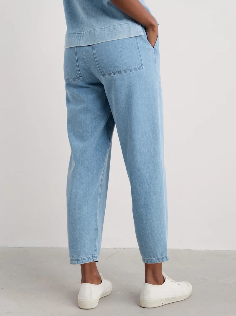 SHOLL TROUSER - MID WASH