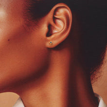 Load image into Gallery viewer, ANGEL WITH NORTH STAR EARRINGS