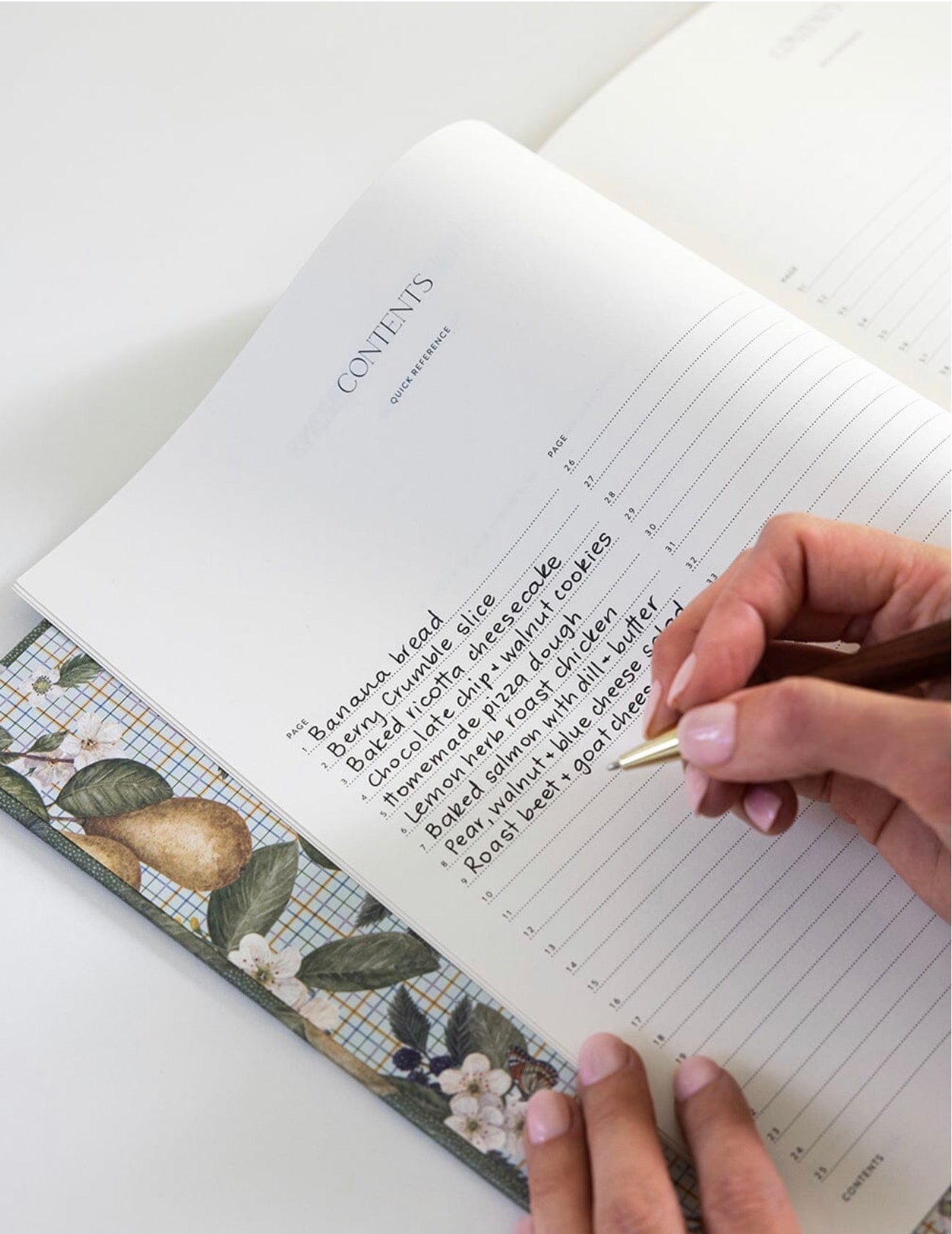 HEIRLOOM RECIPE JOURNAL - PEARS